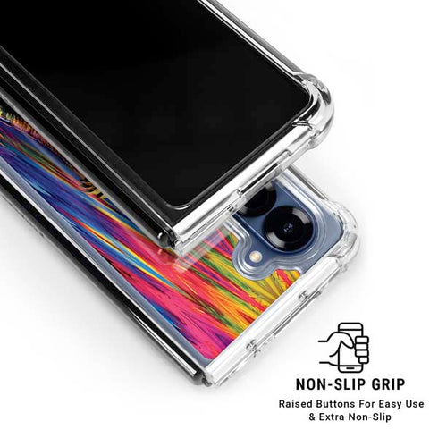 Wonder Woman 1984 (2020) WW 84 Teaser Poster Galaxy Z Fold6 Clear Case