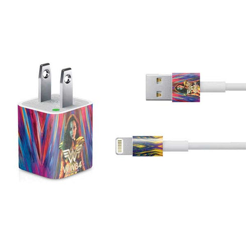 Wonder Woman 1984 (2020) WW 84 Teaser Poster iPhone Charger (5W USB) Skin