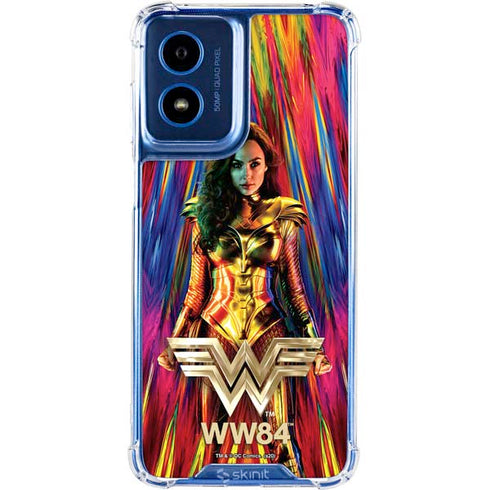 Wonder Woman 1984 (2020) WW 84 Teaser Poster Moto G Play 4G (2024) Clear Case