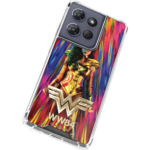 Wonder Woman 1984 (2020) WW 84 Teaser Poster Moto G Play 5G (2025) Clear Case