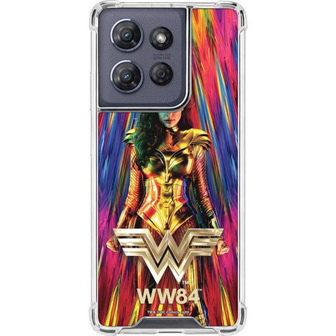 Wonder Woman 1984 (2020) WW 84 Teaser Poster Moto G Power 5G (2025) Clear Case