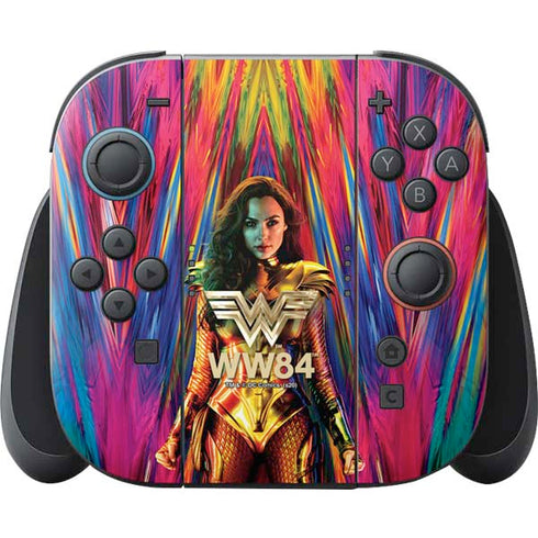 Wonder Woman 1984 (2020) WW 84 Teaser Poster Nintendo Switch 2 (2025) Joy-Con Controller Skin