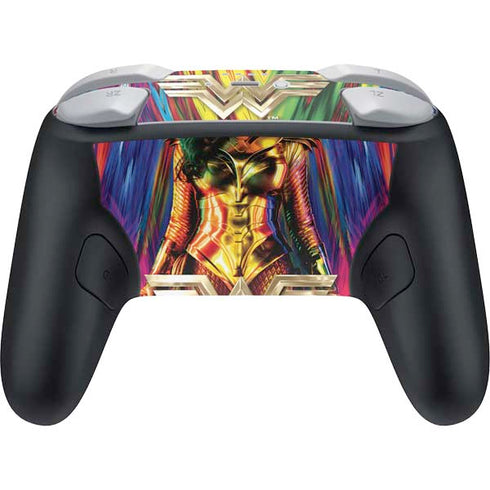 Wonder Woman 1984 (2020) WW 84 Teaser Poster Nintendo Switch 2 (2025) Pro Controller Skin