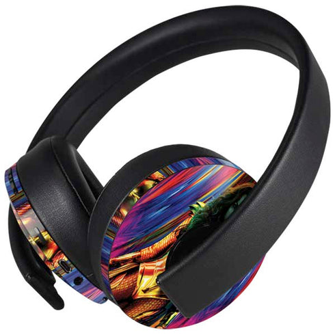 Wonder Woman 1984 (2020) WW 84 Teaser Poster PlayStation 4 Gold Wireless Headset Skin