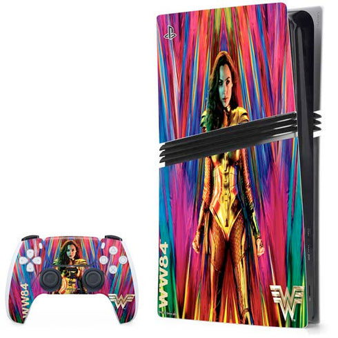 Wonder Woman 1984 (2020) WW 84 Teaser Poster PS5 Pro Bundle Skin