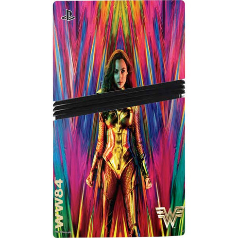 Wonder Woman 1984 (2020) WW 84 Teaser Poster PS5 Pro Console Skin