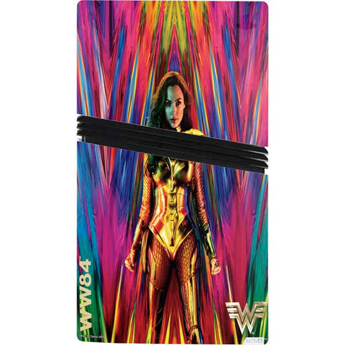 Wonder Woman 1984 (2020) WW 84 Teaser Poster PS5 Pro Console Skin