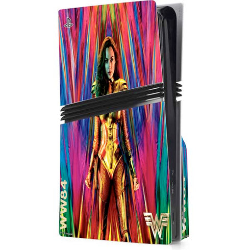 Wonder Woman 1984 (2020) WW 84 Teaser Poster PS5 Pro Disk Console Skin
