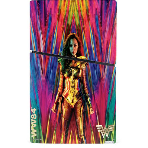 Wonder Woman 1984 (2020) WW 84 Teaser Poster PS5 Slim Digital Edition Console Skin