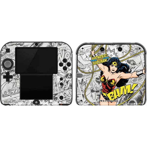 DC Comics Wonder Woman Classic Action Pose Nintendo Skins