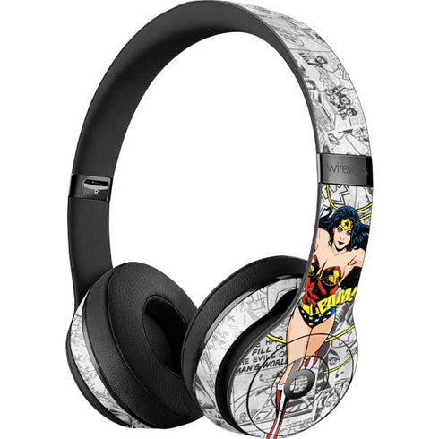 DC Comics Wonder Woman Classic Action Pose Beats Solo 3 Wireless Skin