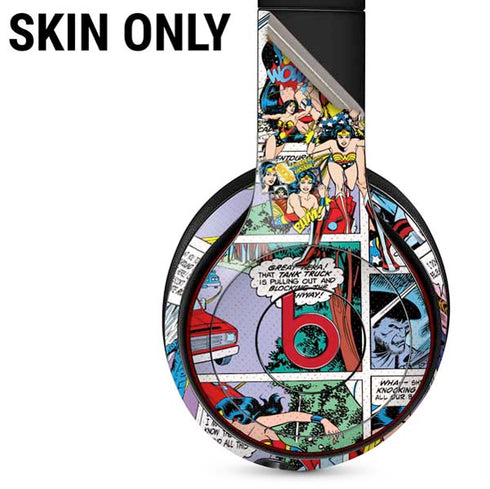 DC Comics Wonder Woman Comic Blast Beats Solo 3 Wireless Skin