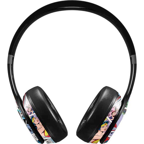DC Comics Wonder Woman Comic Blast Beats Studio Pro Wireless Headphones Skin