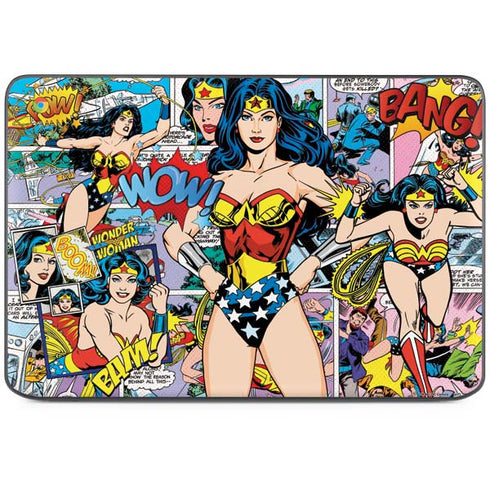 DC Comics Wonder Woman Comic Blast HP Chromebook Skin