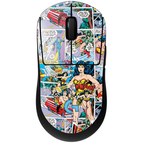 DC Comics Wonder Woman Comic Blast G Pro Wireless Gaming Mouse Skin