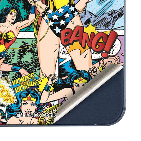DC Comics Wonder Woman Comic Blast Galaxy A35 5G Skin