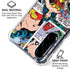 DC Comics Wonder Woman Comic Blast Galaxy A36 5G Clear Case
