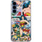 DC Comics Wonder Woman Comic Blast Galaxy A55 5G Clear Case