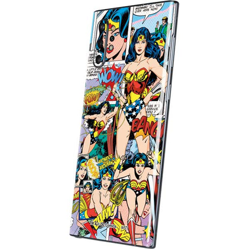 DC Comics Wonder Woman Comic Blast Galaxy Note 10 Plus Skin