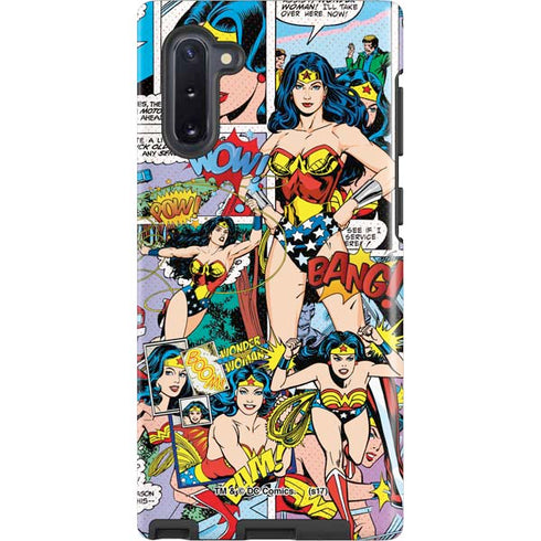 DC Comics Wonder Woman Comic Blast Galaxy Cases