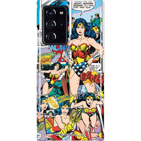 DC Comics Wonder Woman Comic Blast Galaxy Cases