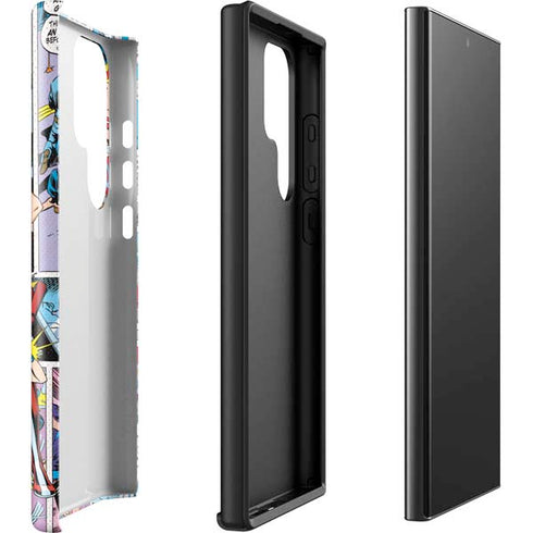 DC Comics Wonder Woman Comic Blast Galaxy S23 Ultra Pro Case