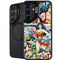 DC Comics Wonder Woman Comic Blast Galaxy S25 Kickstand Case