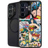 DC Comics Wonder Woman Comic Blast Galaxy S25 Plus Kickstand Case