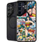 DC Comics Wonder Woman Comic Blast Galaxy S25 FE Kickstand Case