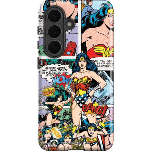 DC Comics Wonder Woman Comic Blast Galaxy S26 Impact Case