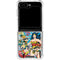 DC Comics Wonder Woman Comic Blast Galaxy Z Flip6 Clear Case