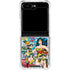 DC Comics Wonder Woman Comic Blast Galaxy Z Flip6 Clear Case