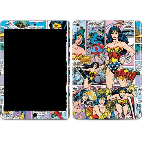 DC Comics Wonder Woman Comic Blast iPad Skins