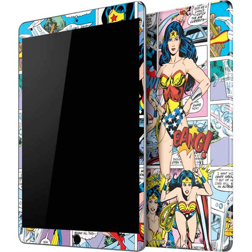 DC Comics Wonder Woman Comic Blast iPad Skins
