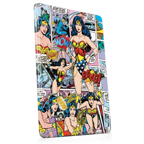 DC Comics Wonder Woman Comic Blast Apple iPad Skin