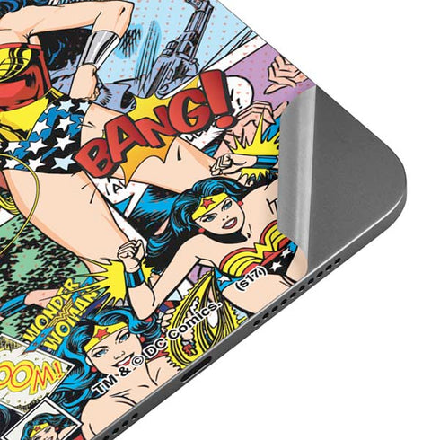 DC Comics Wonder Woman Comic Blast Apple iPad Mini Skin