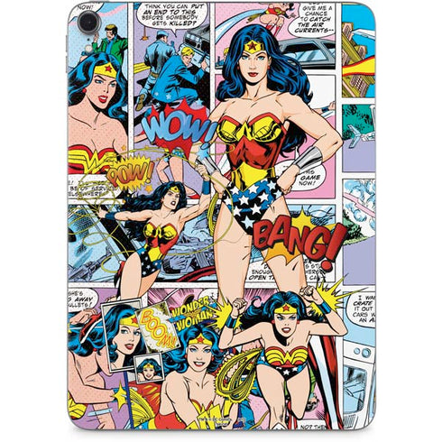 DC Comics Wonder Woman Comic Blast Apple iPad Pro Skin