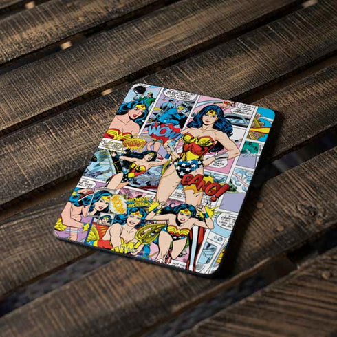 DC Comics Wonder Woman Comic Blast Apple iPad Pro Skin