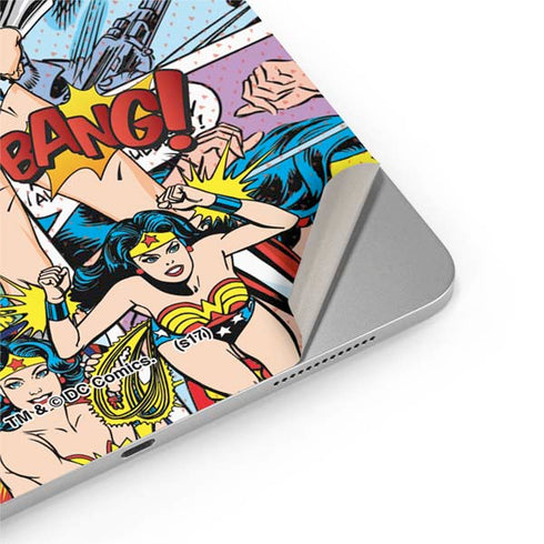 DC Comics Wonder Woman Comic Blast iPad Pro 13in M4 (2024) Skin
