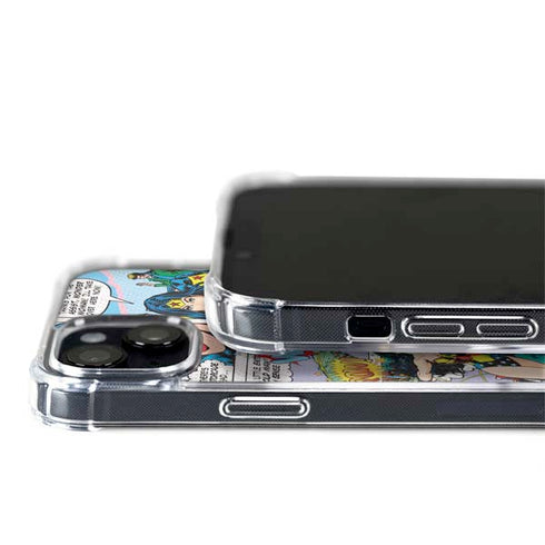 DC Comics Wonder Woman Comic Blast iPhone 14 MagSafe Case
