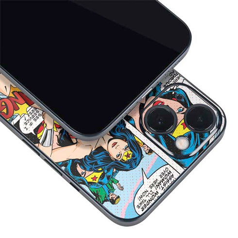 DC Comics Wonder Woman Comic Blast iPhone Skins