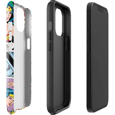 DC Comics Wonder Woman Comic Blast iPhone 15 Impact Case