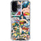 DC Comics Wonder Woman Comic Blast iPhone 16 Clear Case