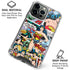 DC Comics Wonder Woman Comic Blast iPhone 16 Pro Max Clear Case