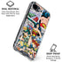 DC Comics Wonder Woman Comic Blast iPhone 16e Clear Case