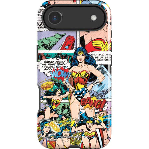 DC Comics Wonder Woman Comic Blast iPhone 17 Air Magsafe Impact Case