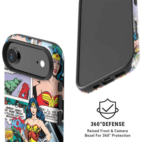 DC Comics Wonder Woman Comic Blast iPhone 17 Air Magsafe Impact Case