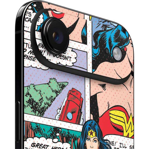 DC Comics Wonder Woman Comic Blast iPhone 17 Air Skin