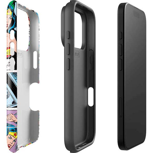 DC Comics Wonder Woman Comic Blast iPhone 17 Pro Impact Case
