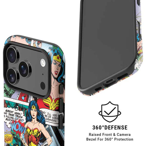 DC Comics Wonder Woman Comic Blast iPhone 17 Pro Max Magsafe Impact Case